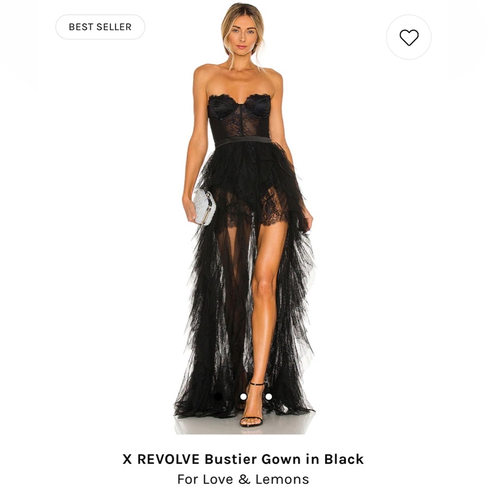 For Love & Lemons Bustier Gown